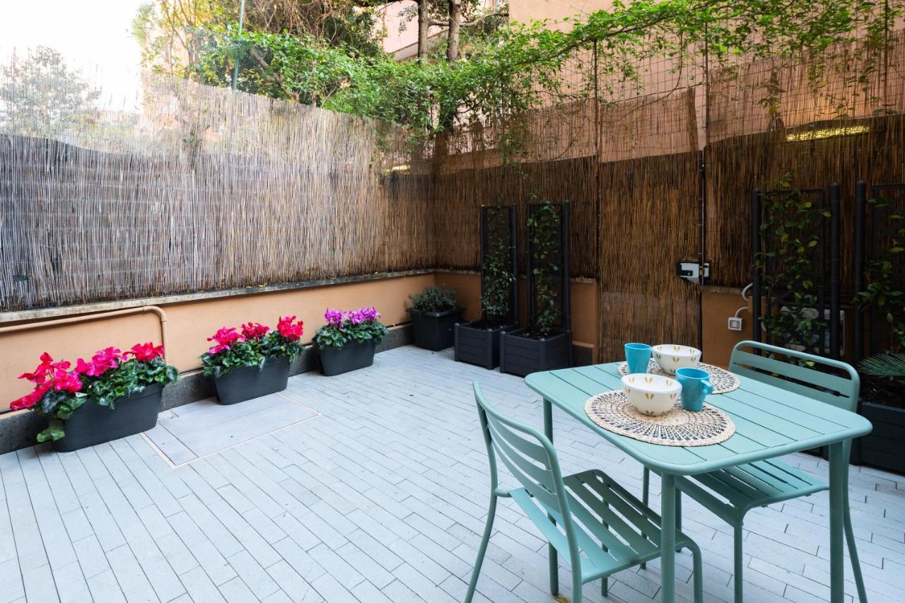 Casa Vegezio Near Vatican Museum And Metro Cipro Private Garden Check-In From 3 Pm To 10 Pm Exteriör bild