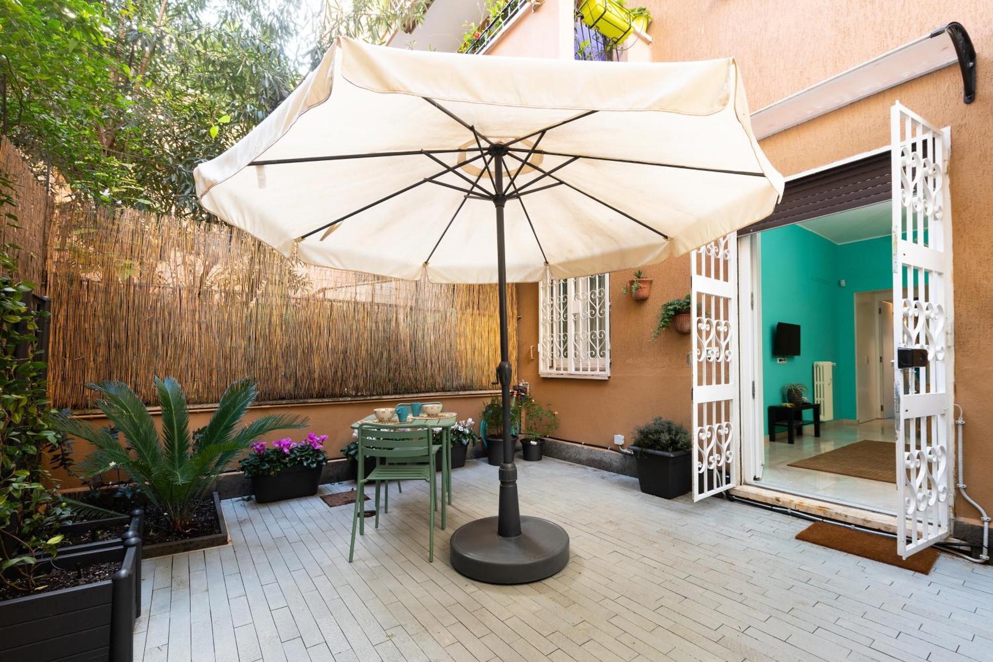 Casa Vegezio Near Vatican Museum And Metro Cipro Private Garden Check-In From 3 Pm To 10 Pm Exteriör bild